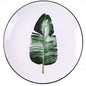 8 zoll Grün Pflanzen Keramik Platte Porzellan Rindfleisch Gerichte Dessert Teller Obst Platte Kuchen Tablett Lebensmittel Geschirr Geschenk 1 pc