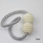 1x Pearl Magnetic Curtain Clip Curtain Holder Tieback Buckle