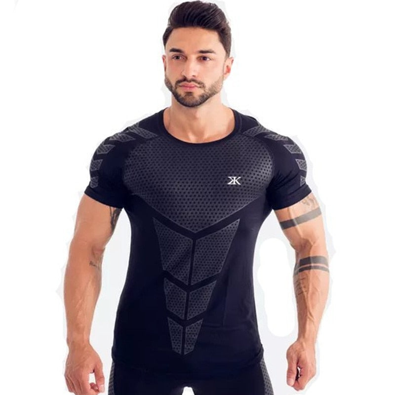 Compression Quick dry T-shirt Men