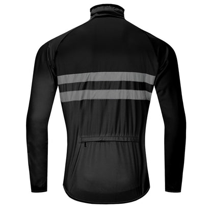 Ultralight Reflective Men's Cycling Jacket Long Waterproof