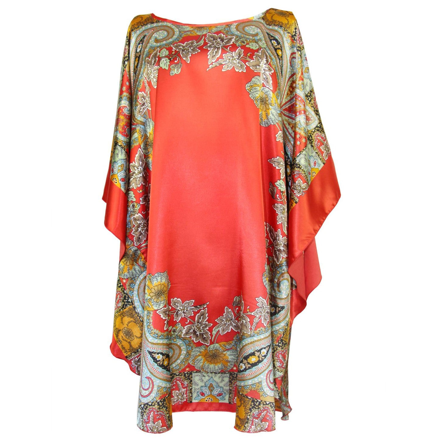 Sexy Female Silk Rayon Robe Bath Gown Nightgown Summer Casual Home Dress Printed Loose Nightwear Plus Size Sleepwear Bathrobe