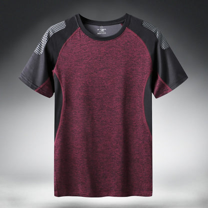 Quick Dry Sport T Shirt Men 2023 Short Sleeves Summer