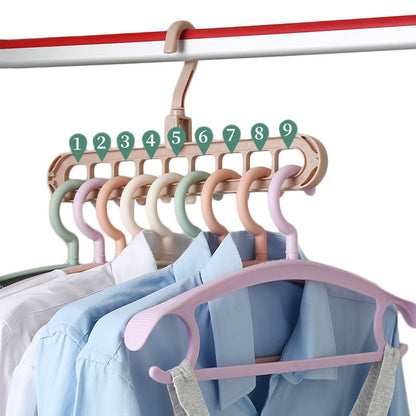 1/2pcs Magic Multi-port Support hangers for Clothes
