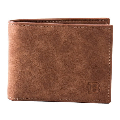 New Fashion PU Leather Men's Wallet With Coin Pocket Zipper Small Money Purses Dollar Slim Purse New Design Money Wallet
