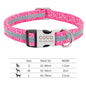 Nylon Dog Collar Collar Engraved ID Tag