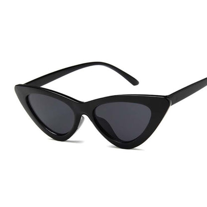 Vintage Cateye Sonnenbrille Frau Sexy Retro Kleine Katze Auge Sonnenbrille Marke Designer Bunte Brillen Für Weibliche Oculos De Sol