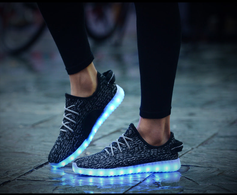 RayZing LED schuhe Usb Licht Up Unisex