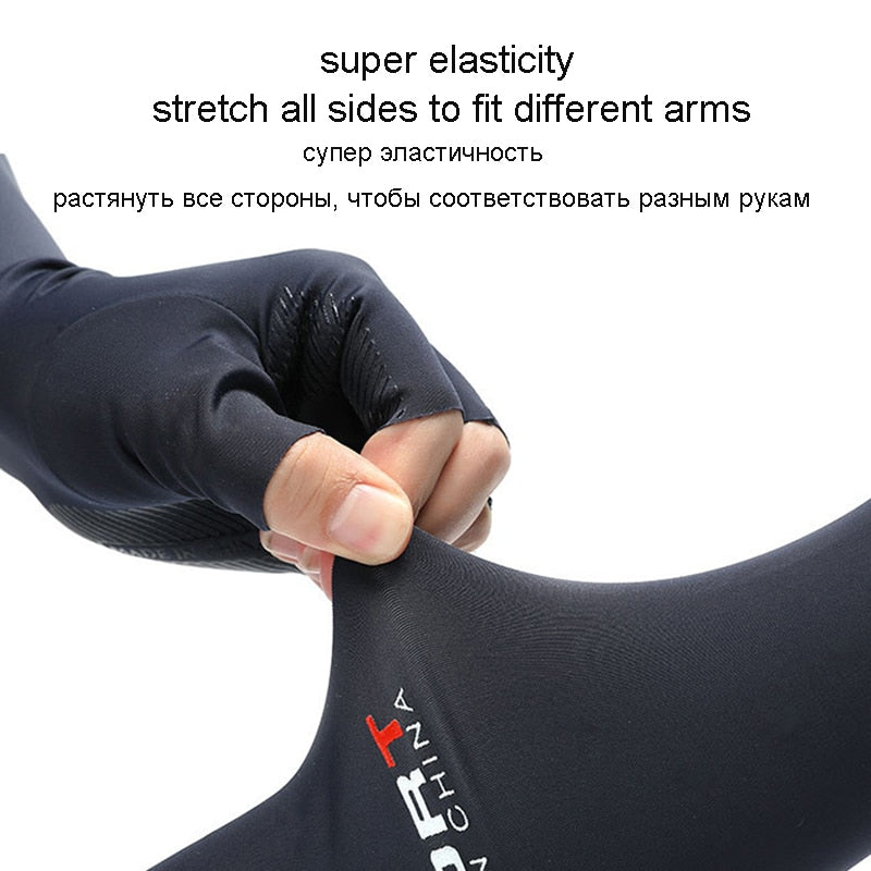 Arm Sleeve Gloves Running Cycling Sleeves Fishing