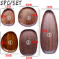 Whole Wood Lovesickness Wood Irregular Oval Solid Wood Pan Plate Fruit Dishes Saucer Tea Tray Dessert Plate Tableware Set