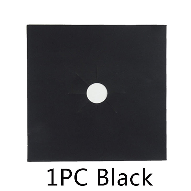 1/4PC Stove Protector Cover Liner Gas Stove Protector