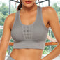 Hot Fitness Women's T-shirts Workout Sports Bra Yoga Vest Backless