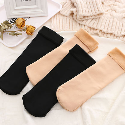 Winter Warm Verdicken Thermische Socken Weiche Casual