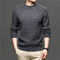 Brand Sweater Men Streetwear Fashion Knitwear Jumper O-neck