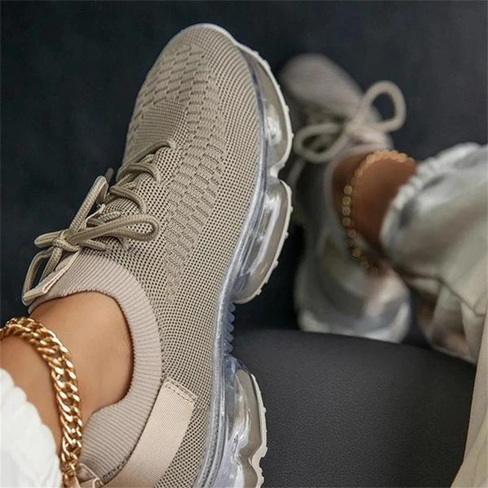 Frauen Turnschuhe Trends  Frühling Neue Stretch Stoff