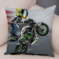 Extreme Sport Pillow Cover Decor Cartoon