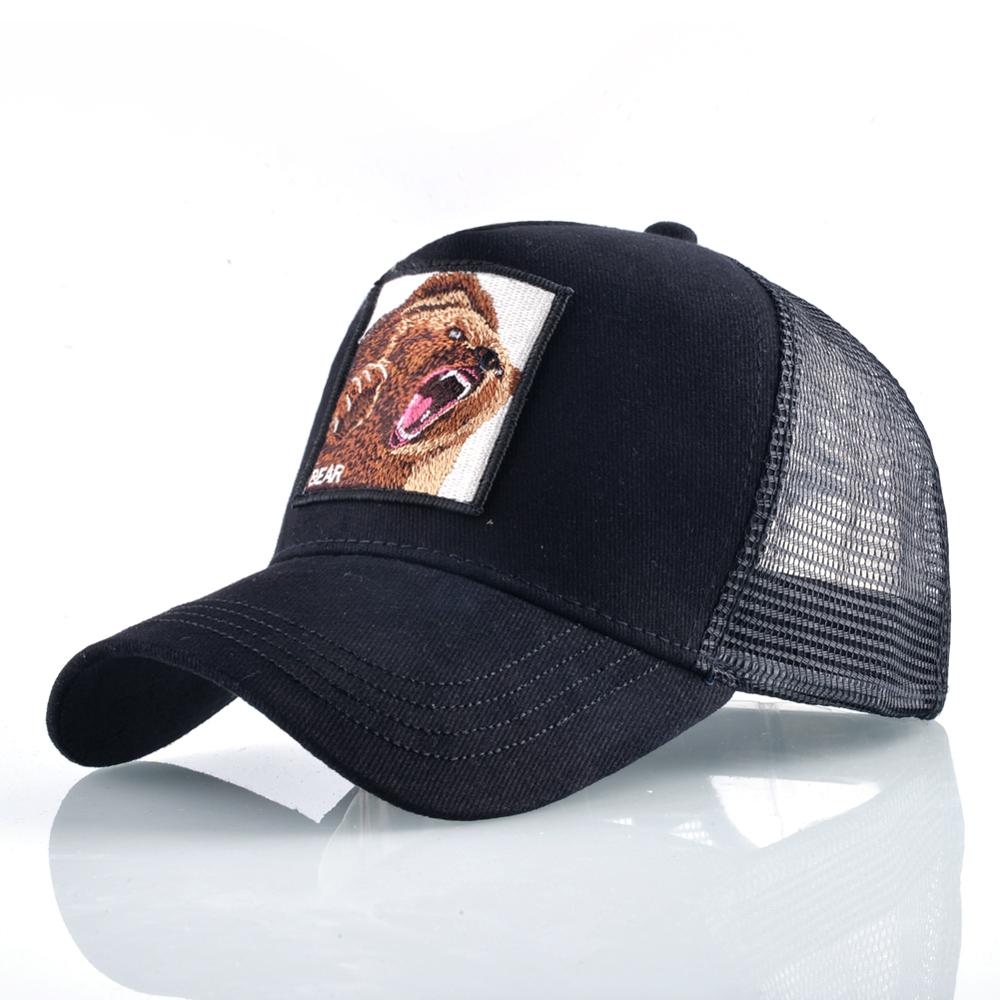 Mode Tiere Stickerei Baseball Caps