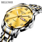 Stainless Steel Business Date Watch Waterproof