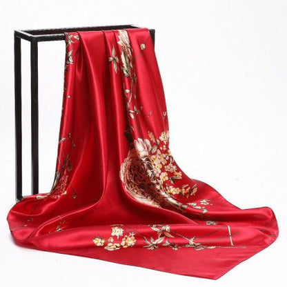 Fashion Headscarf Silk Satin Neck Scarf