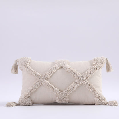 Boho Werfen Kissen Fall Nordic Dekorative Tufted Kissen Abdeckung Quaste Macrame Luxus Kissen Abdeckung für Bett Sofa Couch Home Decor