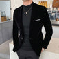 Wedding Dress Coat Men Blazer Jacket Fashion Casual Suit Jacket Stage DJ