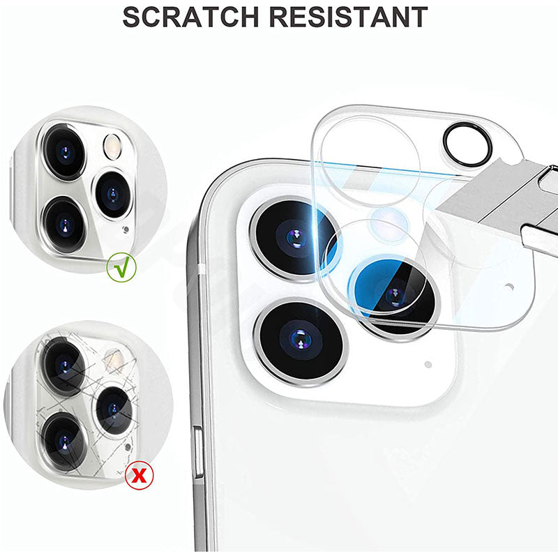 4 pieces camera lens glass protector for iPhone