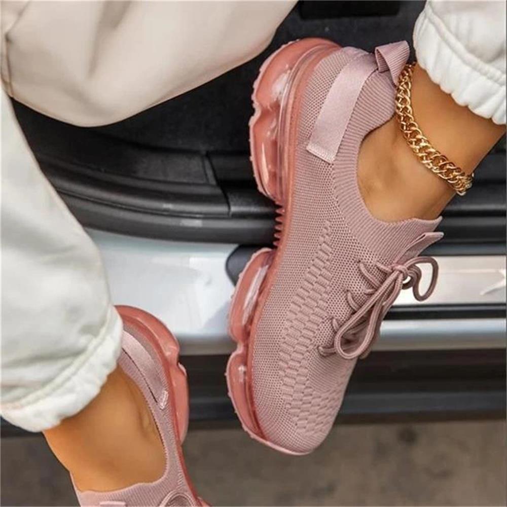 Women Sneakers Trends Spring New Stretch Fabric