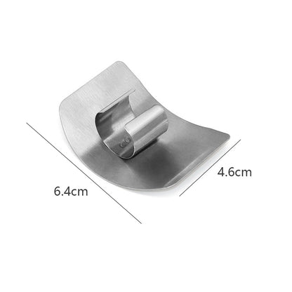 1Pcs Stainless Steel Finger Protector Anti-cut Finger Guard Kitchen Tools Safe Vegetable Cutting Hand Protecter Kitchen Gadgets