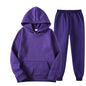 Two Piece Set Casual Fleece Tracksuit Women Winter 2023