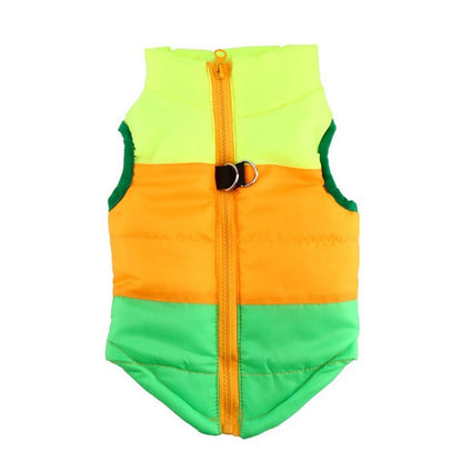 Winter Warm Pet Clothes For Small Dogs Windproof Pet Dog Coat Jacket Padded Clothes