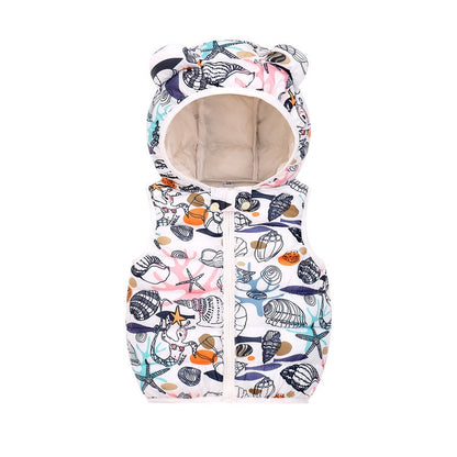 Autumn Children Warm Down Vest Baby