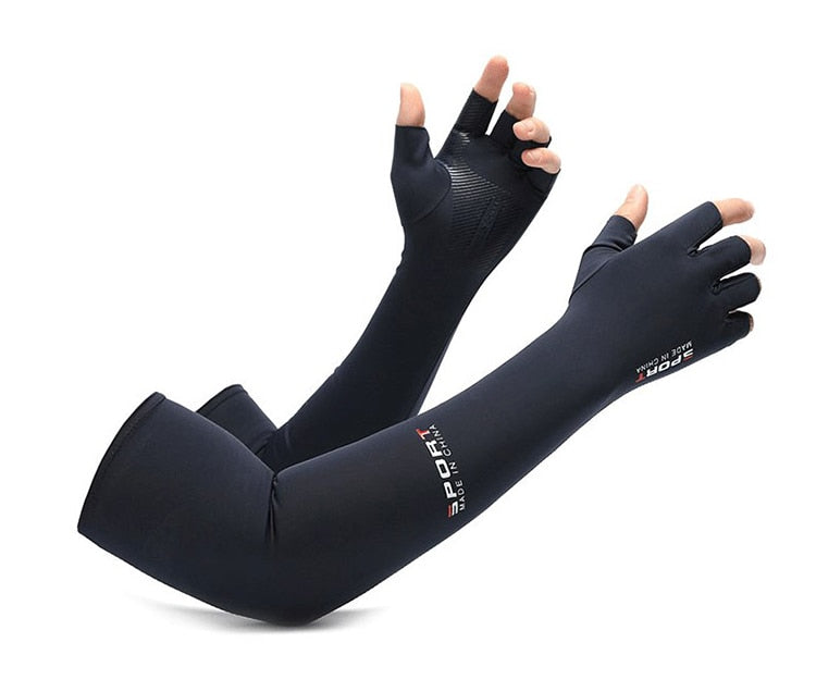 Arm Sleeve Gloves Running Cycling Sleeves Fishing