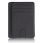 Slim RFID Blocking Leather Wallet Credit ID Card Holder Purse Money Case for Men Women 2020 Fashion Bag 11.5x8x 0.5cm