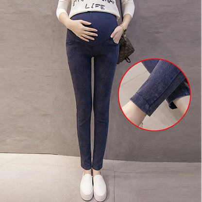 Denim Jeans Mutterschaft Hosen Für Schwangere Frauen Kleidung Pflege Schwangerschaft Leggings Hosen Gravidas Jeans Mutterschaft Kleidung