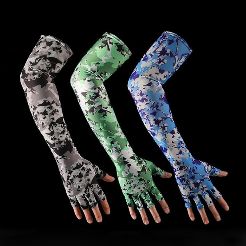 Arm Sleeve Gloves Running Cycling Sleeves Fishing