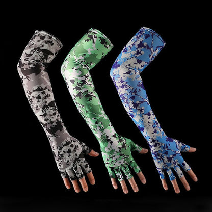 Arm Sleeve Gloves Running Cycling Sleeves Fishing