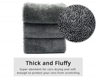 Mikrofaser Twist auto waschen handtuch Professionelle Auto Reinigung Trocknen Tuch handtücher für Autos Waschen Polieren Waxing Detaillierung