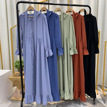 Abaya Dubai Türkiye Muslim Fashion Hijab Dress