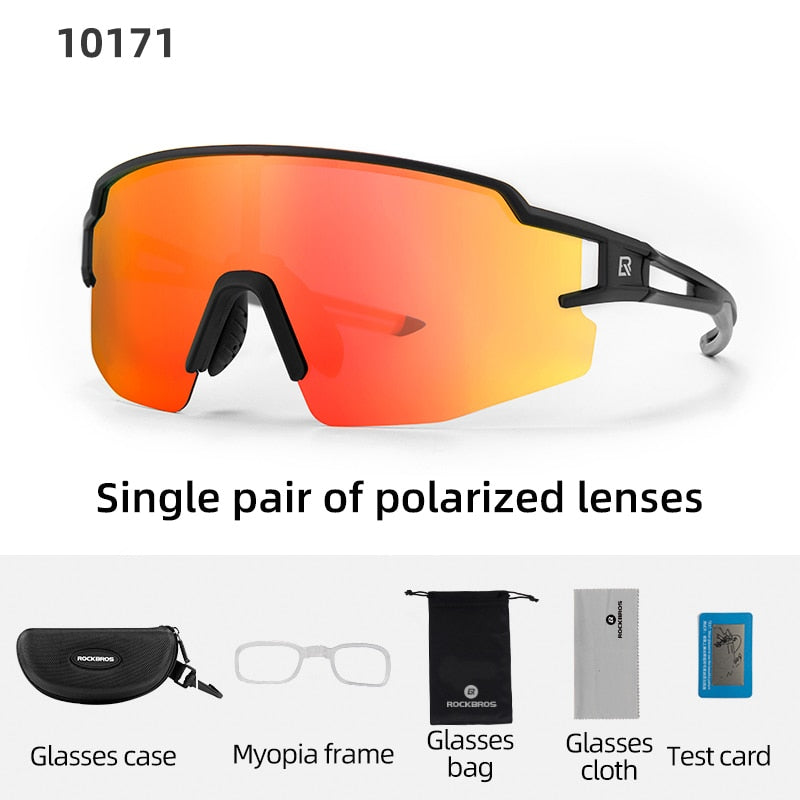 Cycling Glasses MTB Road Bike Polarized Sunglasses UV400 Protection