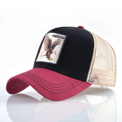 Mode Tiere Stickerei Baseball Caps