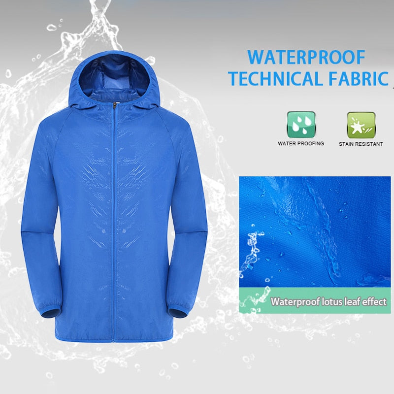 Unisex Waterproof Outdoor Sport Jacket Men Women Hiking