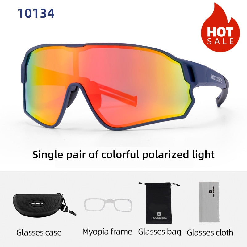 Cycling Glasses MTB Road Bike Polarized Sunglasses UV400 Protection