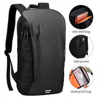 Fenruien Men Backpack Multifunctional Waterproof 15.6