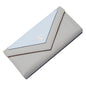 Geometric Envelope Wallet Women Brand Designer