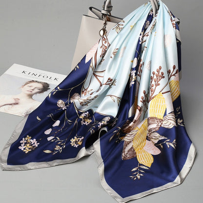 Fashion Headscarf Silk Satin Neck Scarf