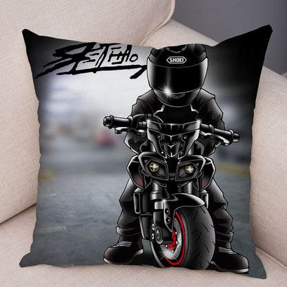 Extreme Sport Pillow Cover Decor Cartoon