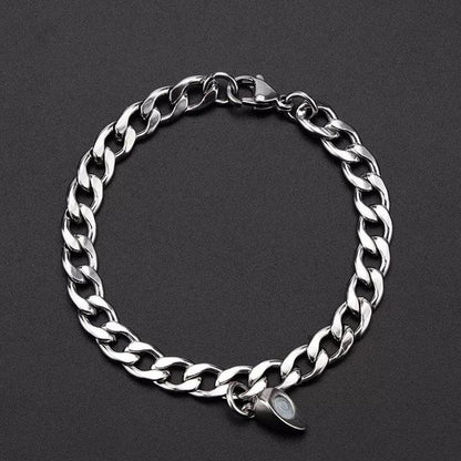 2 Pcs Punk Best Friend Bracelet