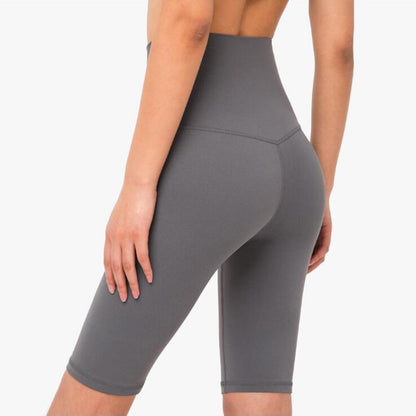 High Waist Energy Yoga Shorts Seamless