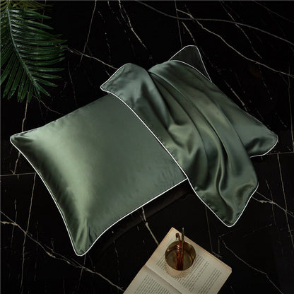 New 100% Mulberry Silk Pillowcase Top Quality Pillow Case Silk Pillow Case 48X74CM Pillowcase Bed Throw Single Pillow Covers