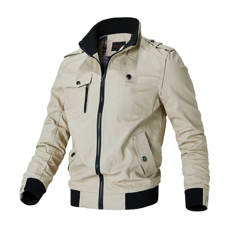 Bomber Jacke Männer Mode Casual Windjacke Jacke Mantel Männer 2023 Frühling Herbst