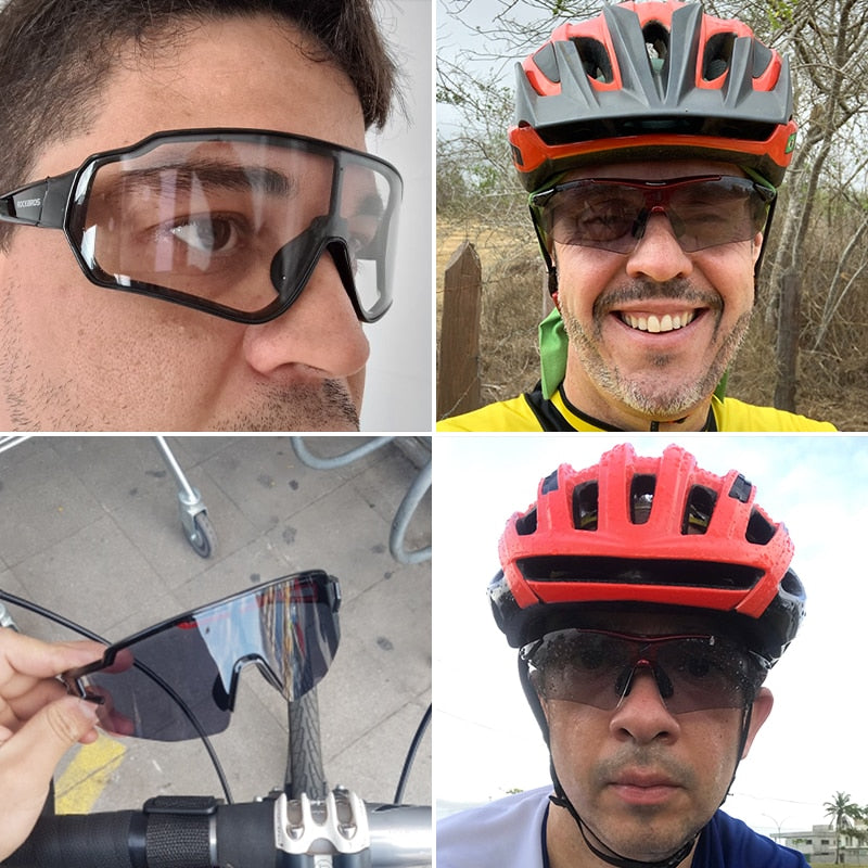 Cycling Photochromic Lenses Bicycle Glasses